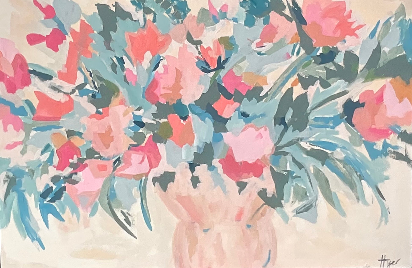 Violet, Acrylic on Canvas, 24x36