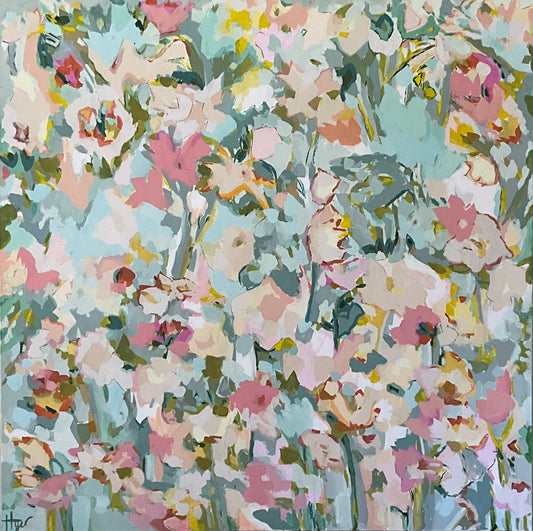Mika, Acrylic on Canvas, 48x48