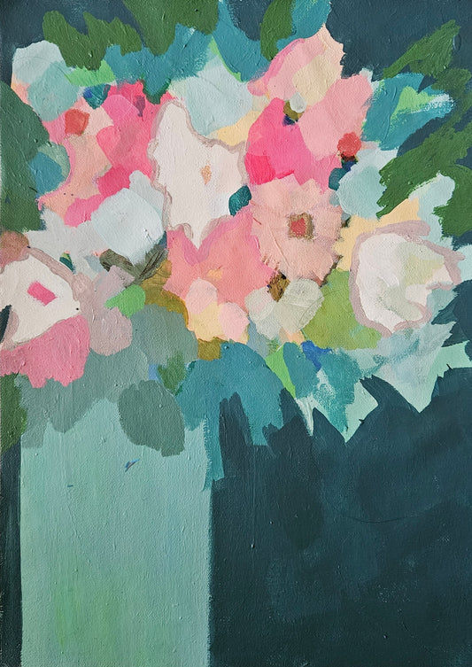 Berry, 12x16 Acrylic on Canvas Sheet