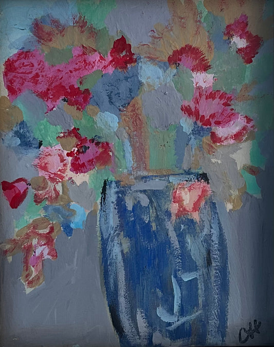 Rosa, 8x10, Acrylic on Canvas